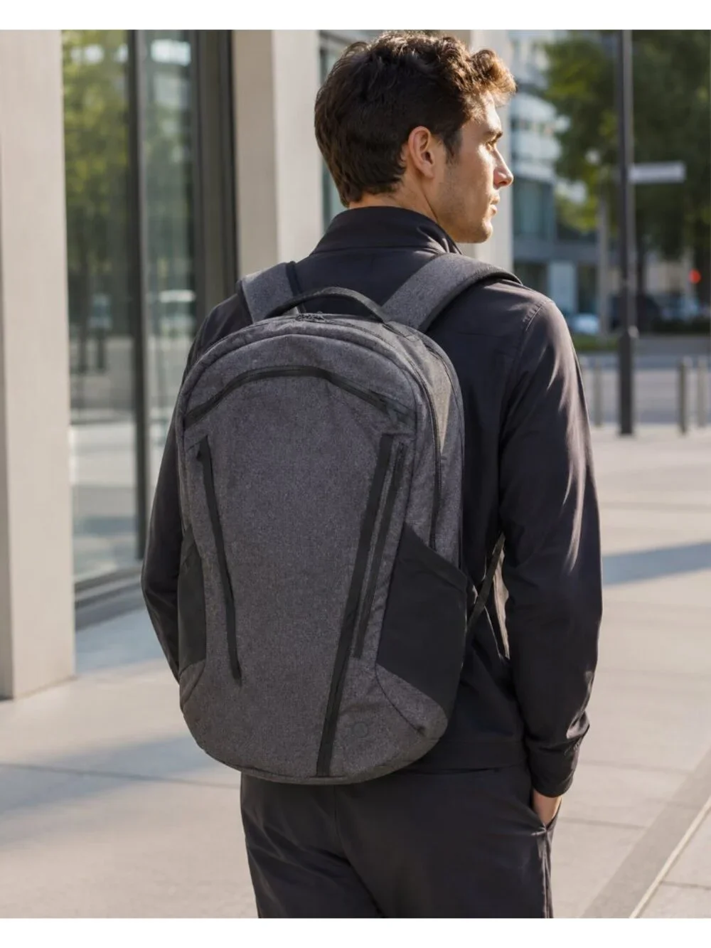 Lululemon Athletica Core Backpack 2.0 Grey & Black